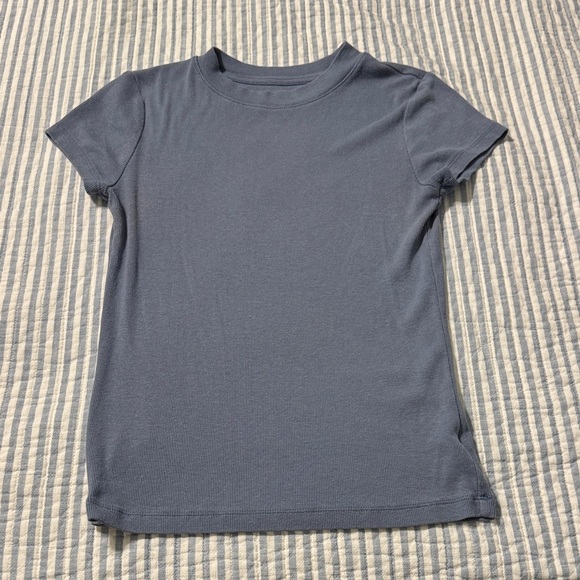 A New Day Slate Blue Short Sleeve Tee - Picture 1 of 3